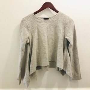 Club Monaco Wool Blend Swing Top large gray wool